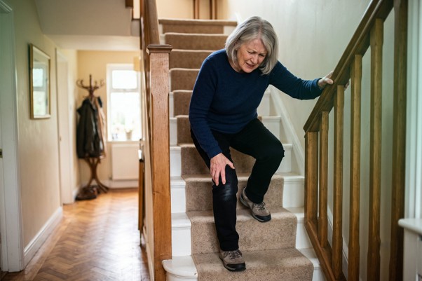 knee pain on stairs